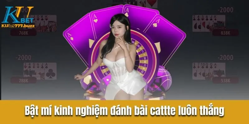 Bật mí kinh nghiệm đánh bài cattte tại Kubet777 luôn thắng